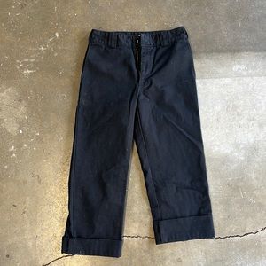 Dickies worker crop roll hem
